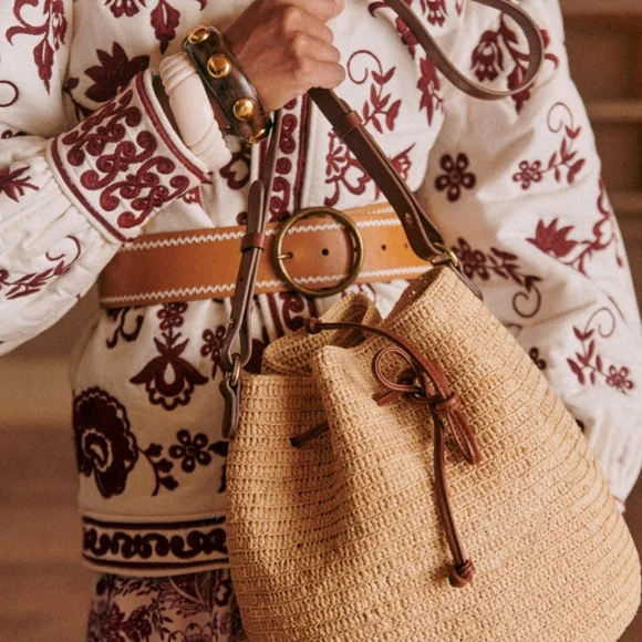 Sezane Alicia Belt Sz 80 - Picture 4 of 5